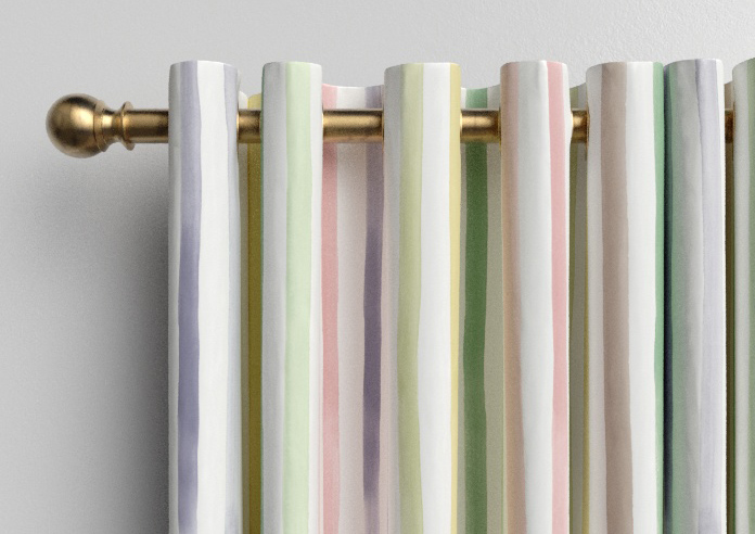 Bluebellgray Watercolour Stripe, Tetbury - Made to Measure Curtains - Image 12